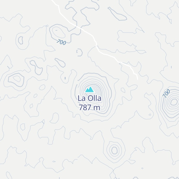 Map of La Olla