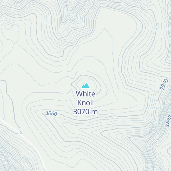 Map of White Knoll