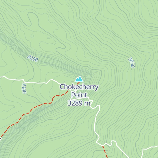 Map of Chokecherry Point