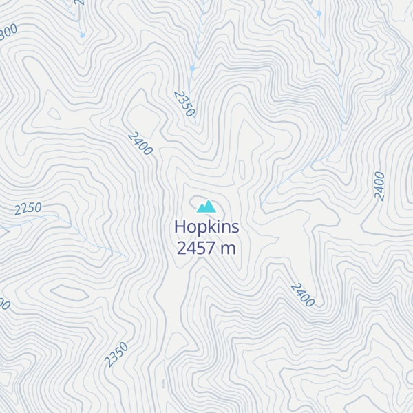 Map of Hopkins