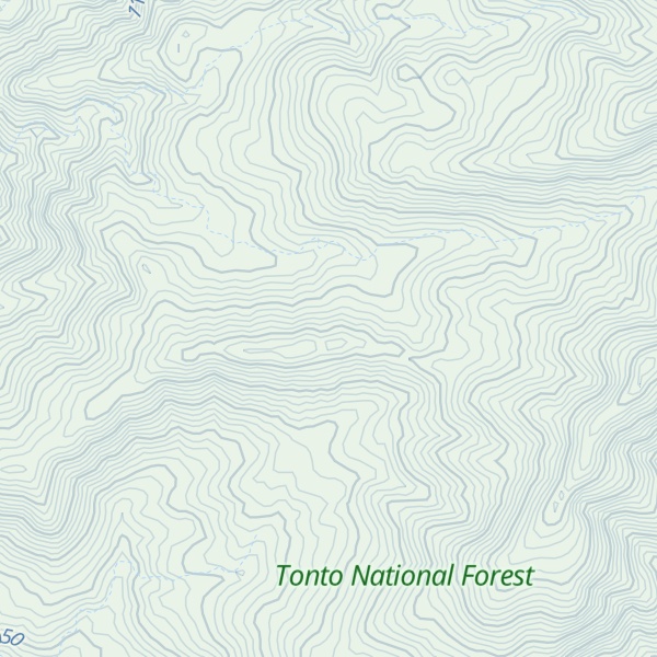 Map of The Wata Ridges