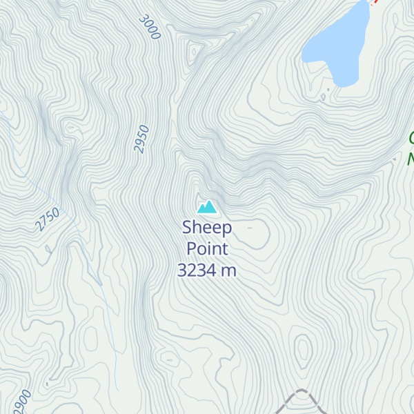 Map of Sheep Point