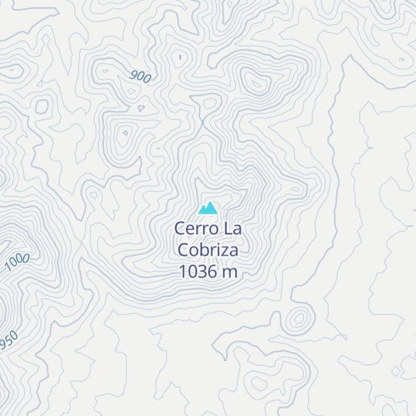 Map of Cerro La Cobriza