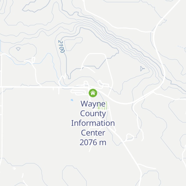 Map of Wayne County Information Center