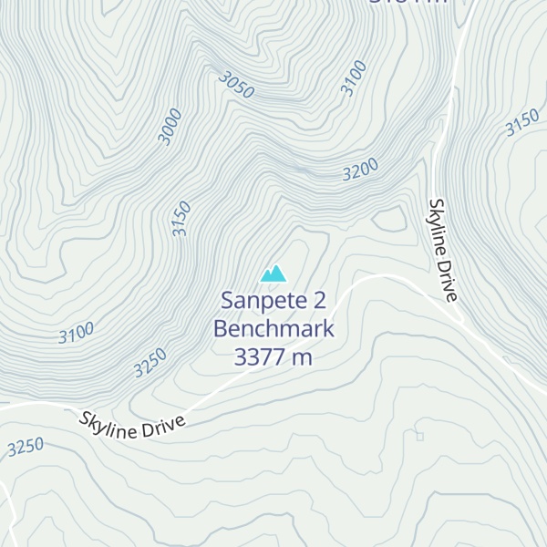 Map of Sanpete 2 Benchmark