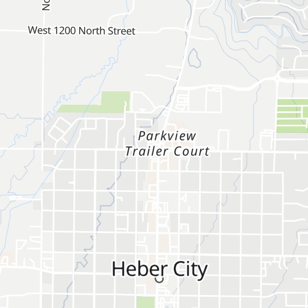 Map of Heber Valley Visitor Information Center