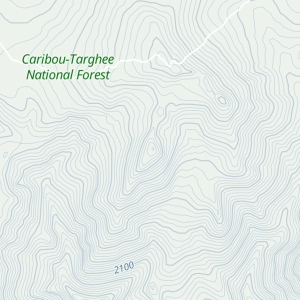 Map of Prospect Peak