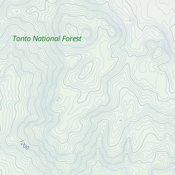 Map of Malpais Cliffs