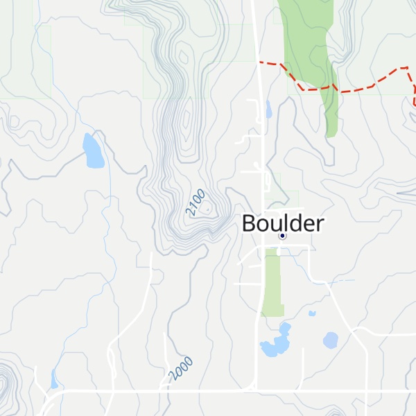 Map of Schoolhouse Ledge