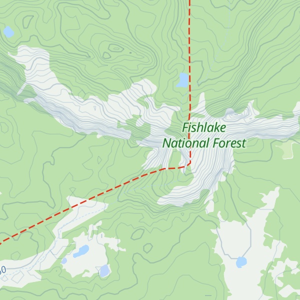 Map of Fish Creek Point
