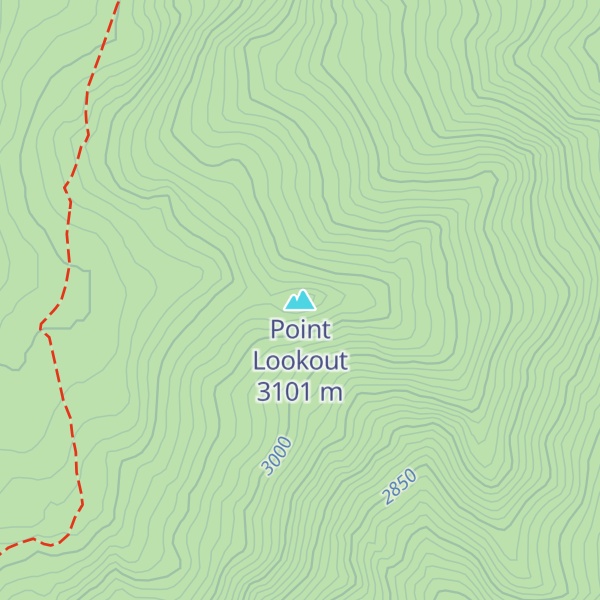 Map of Point Lookout