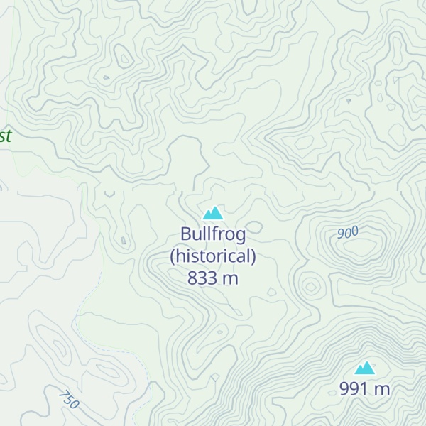 Map of Bullfrog (historical)