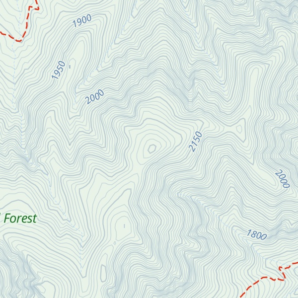 Map of Suicide Ridge