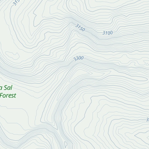 Map of Heliotrope Mountain