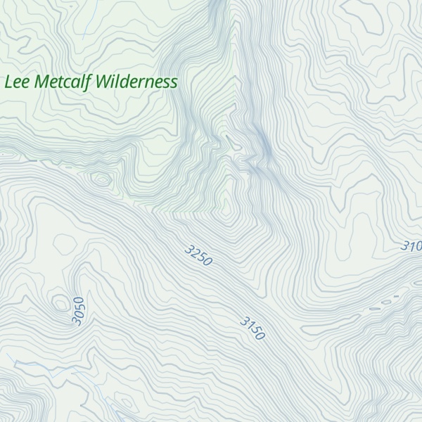 Map of Koch Peak