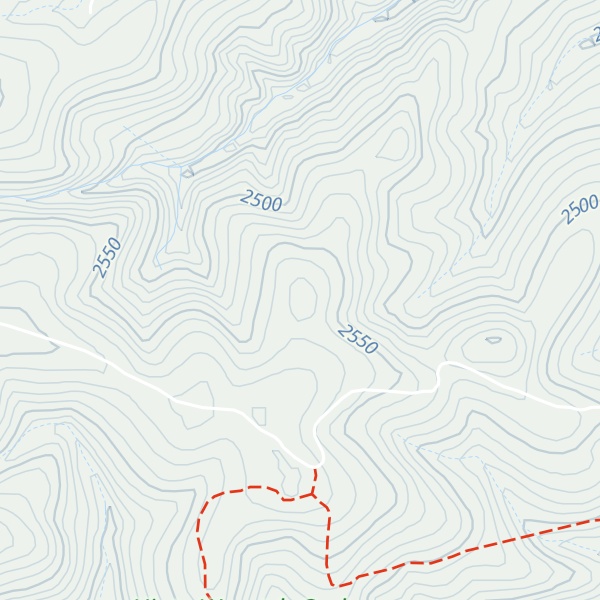 Map of Swan Ridge