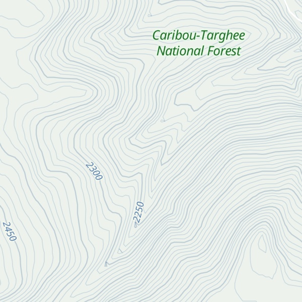 Map of Hogsback Ridge