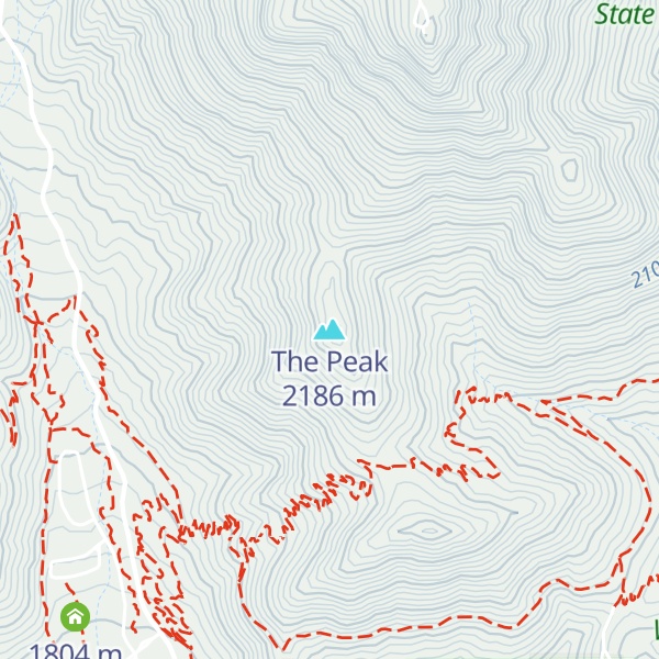 Map of The Peak