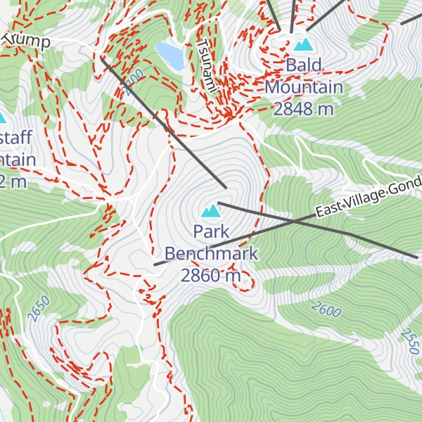 Map of Park Benchmark