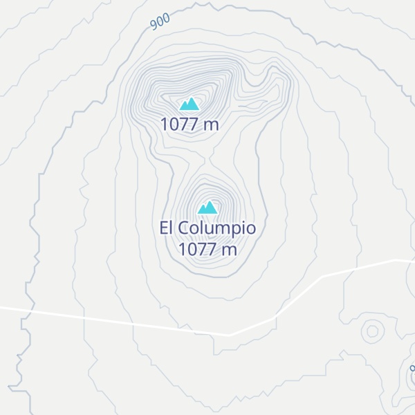 Map of El Columpio