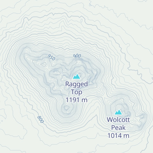 Map of Ragged Top