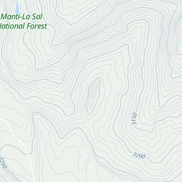 Map of Black Mountain