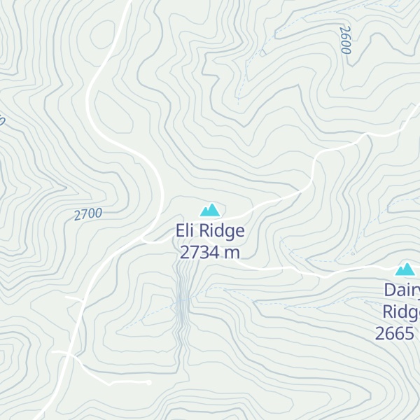 Map of Eli Ridge