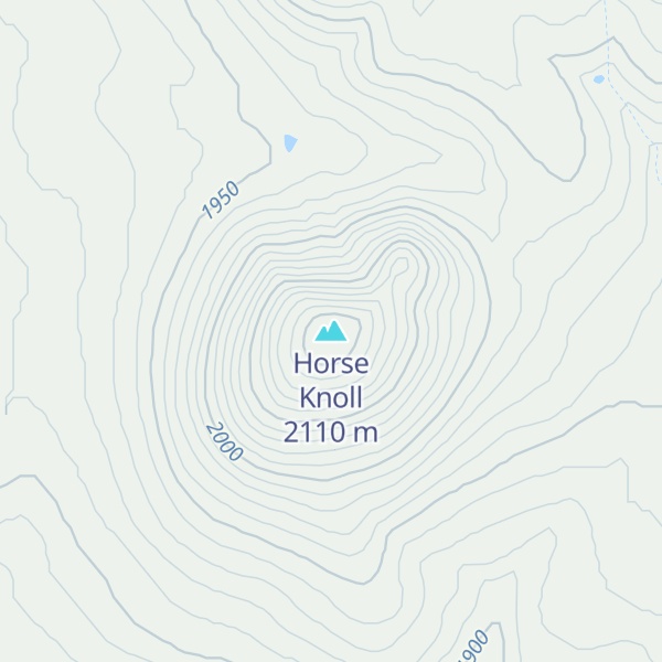 Map of Horse Knoll