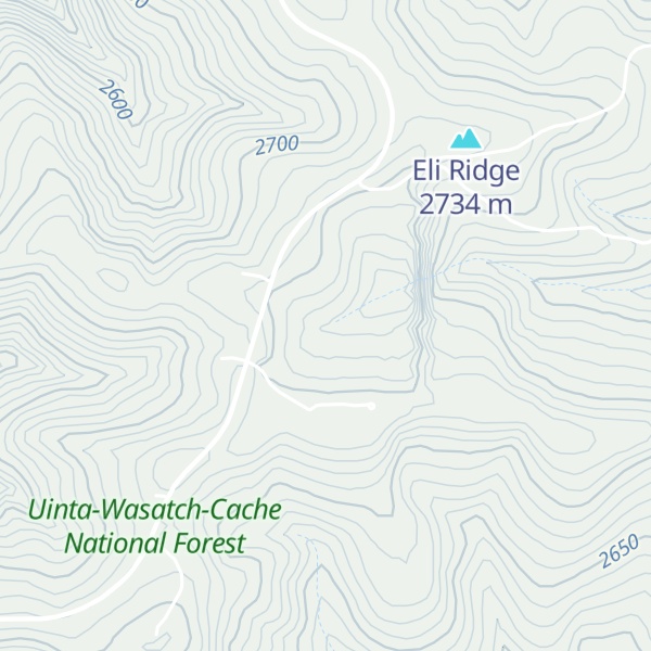 Map of Middle Ridge