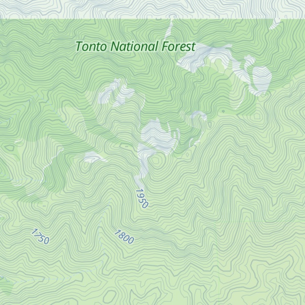 Map of Sheep Mountain