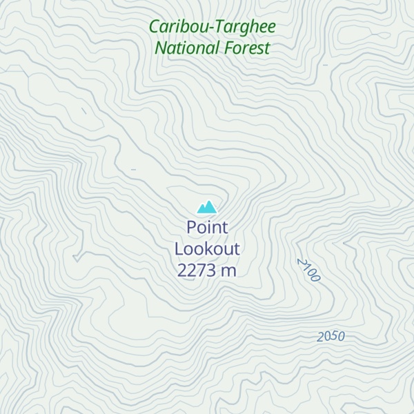 Map of Point Lookout