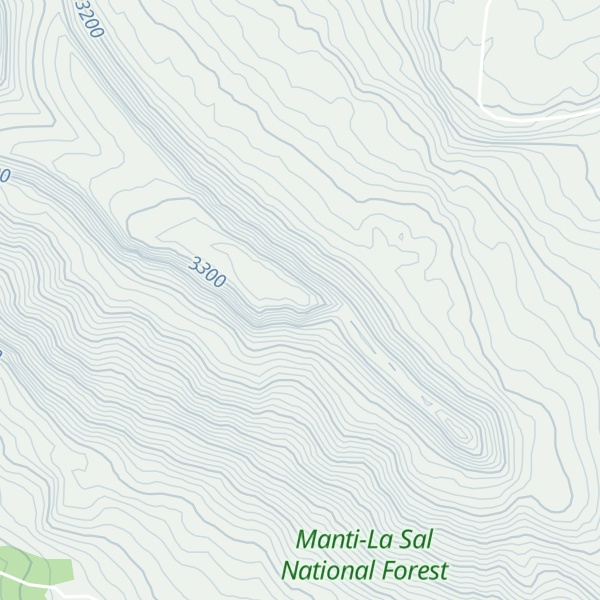 Map of Black Mountain