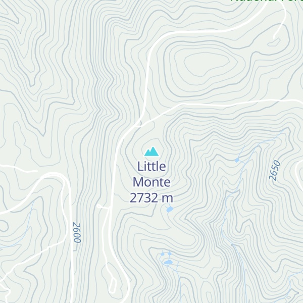 Map of Little Monte