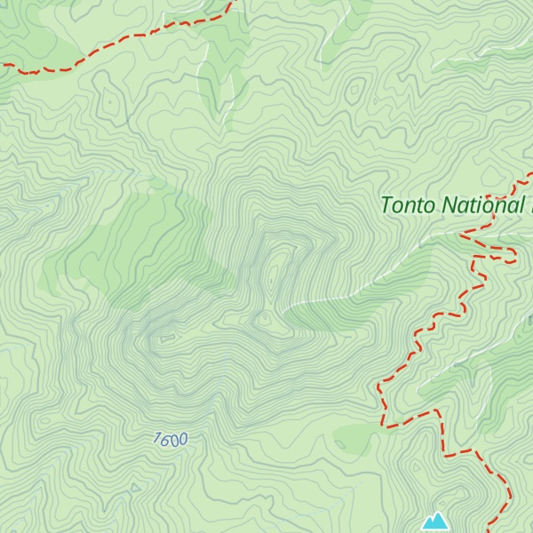 Map of Saddle Mountain