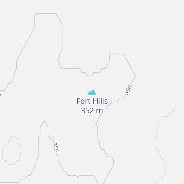 Map of Fort Hills