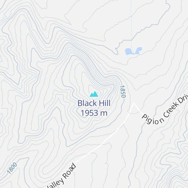 Map of Black Hill