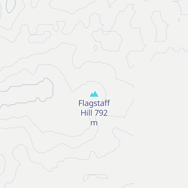 Map of Flagstaff Hill