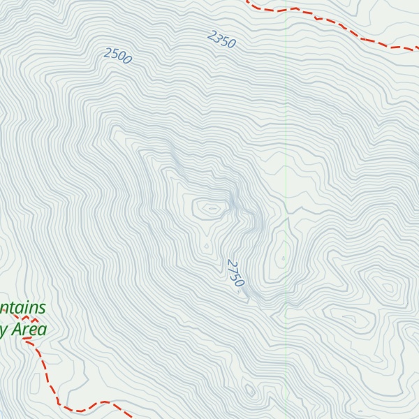 Map of Nemesis Mountain