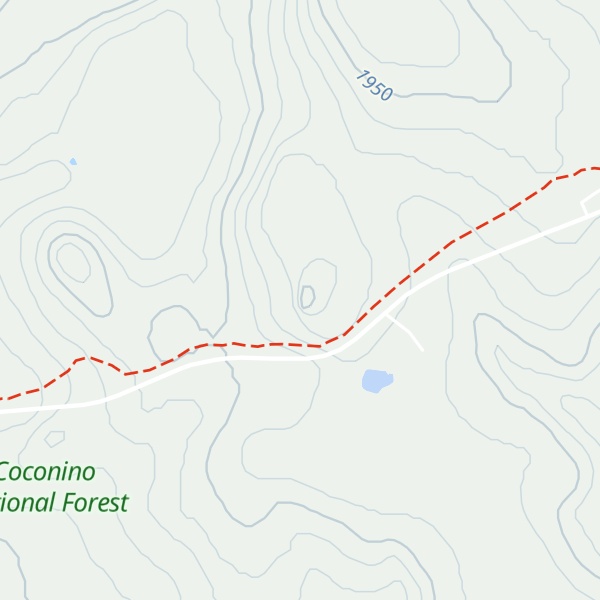 Map of Salmon Lake Butte