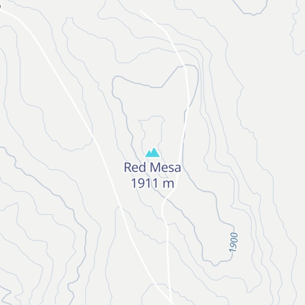 Map of Red Mesa