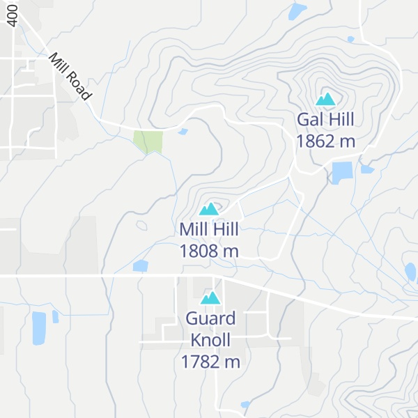 Map of Mill Hill