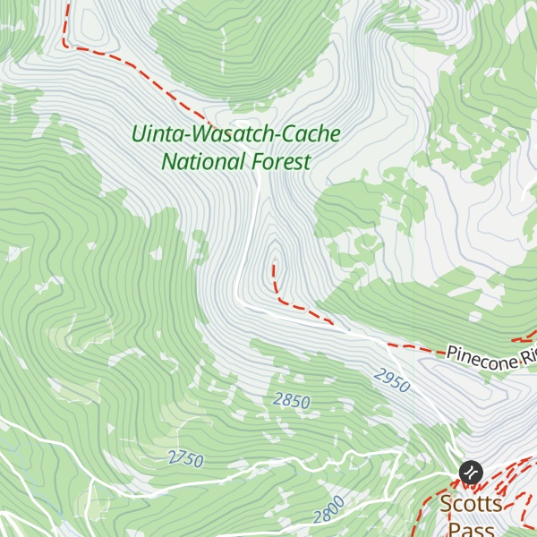 Map of Scott Hill