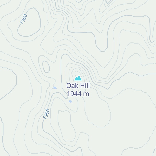 Map of Oak Hill