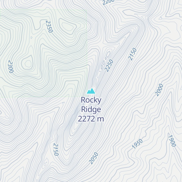 Map of Rocky Ridge