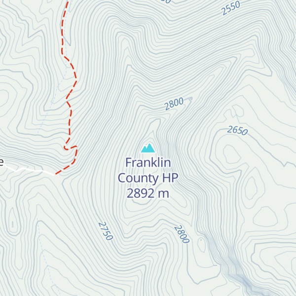 Map of Franklin County HP