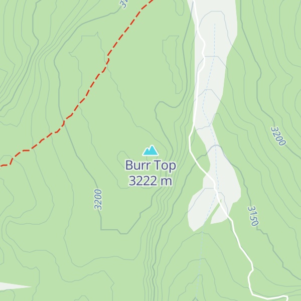 Map of Burr Top