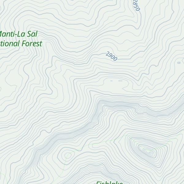 Map of Porcupine Ridge