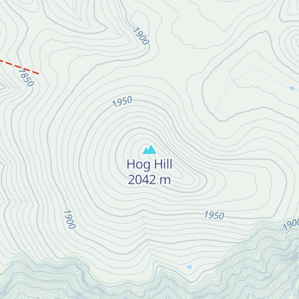 Map of Hog Hill