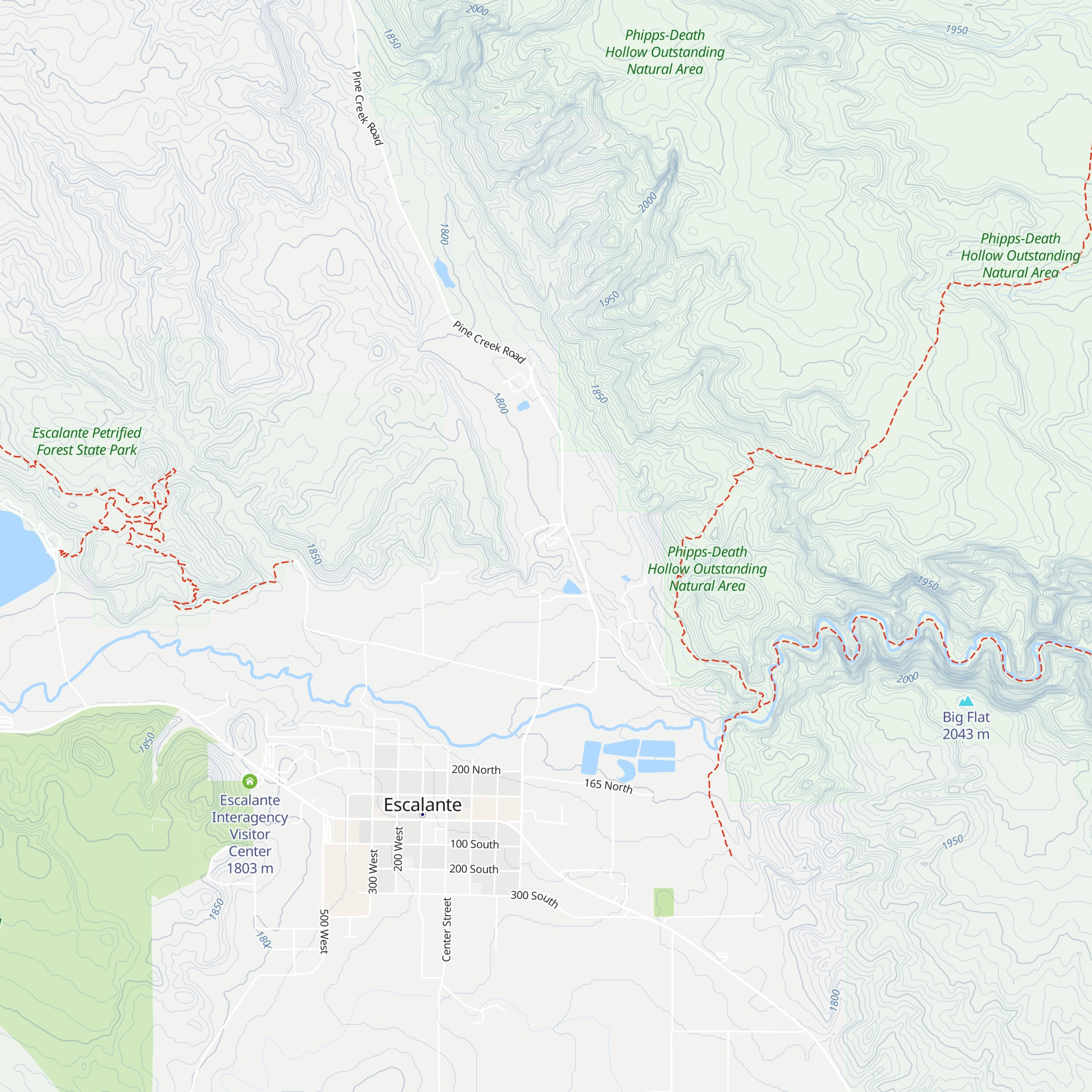 Cottonwood map