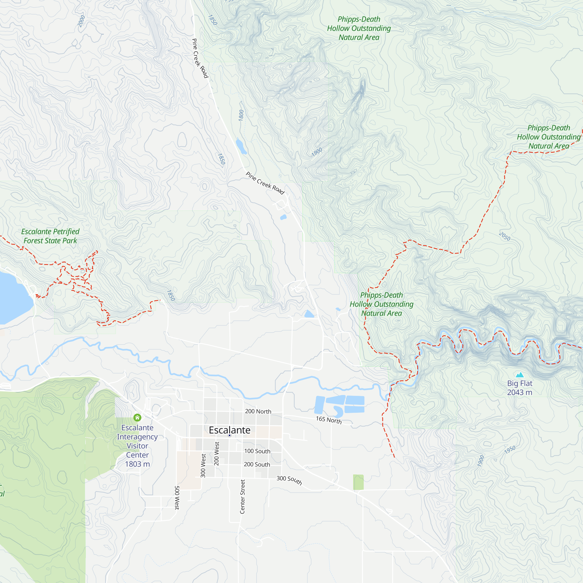 Cedar map